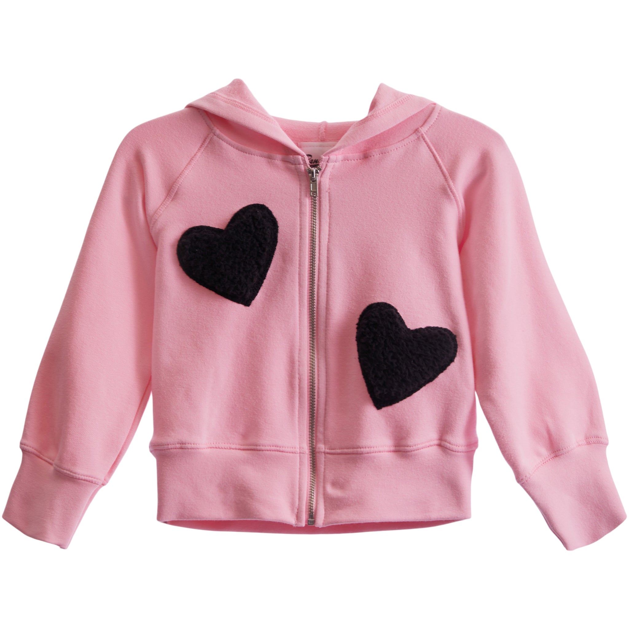 Sherpa Heart Zip Hoodie - Denny's