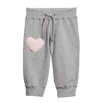 Pink Sherpa Heart Sweatpant - Denny's