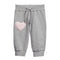 Pink Sherpa Heart Sweatpant - Denny's