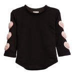 Pink Sherpa Heart Tee - Denny's