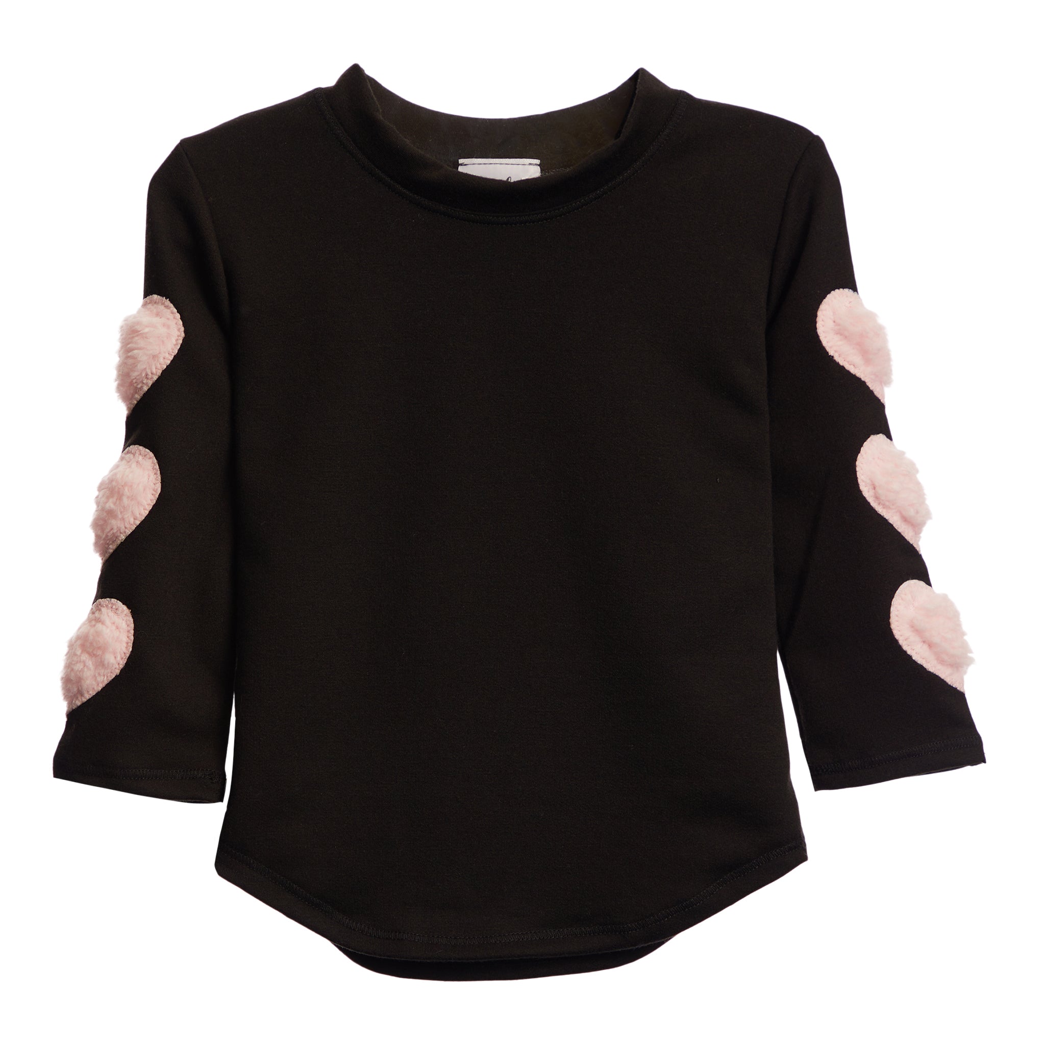 Pink Sherpa Heart Tee - Denny's