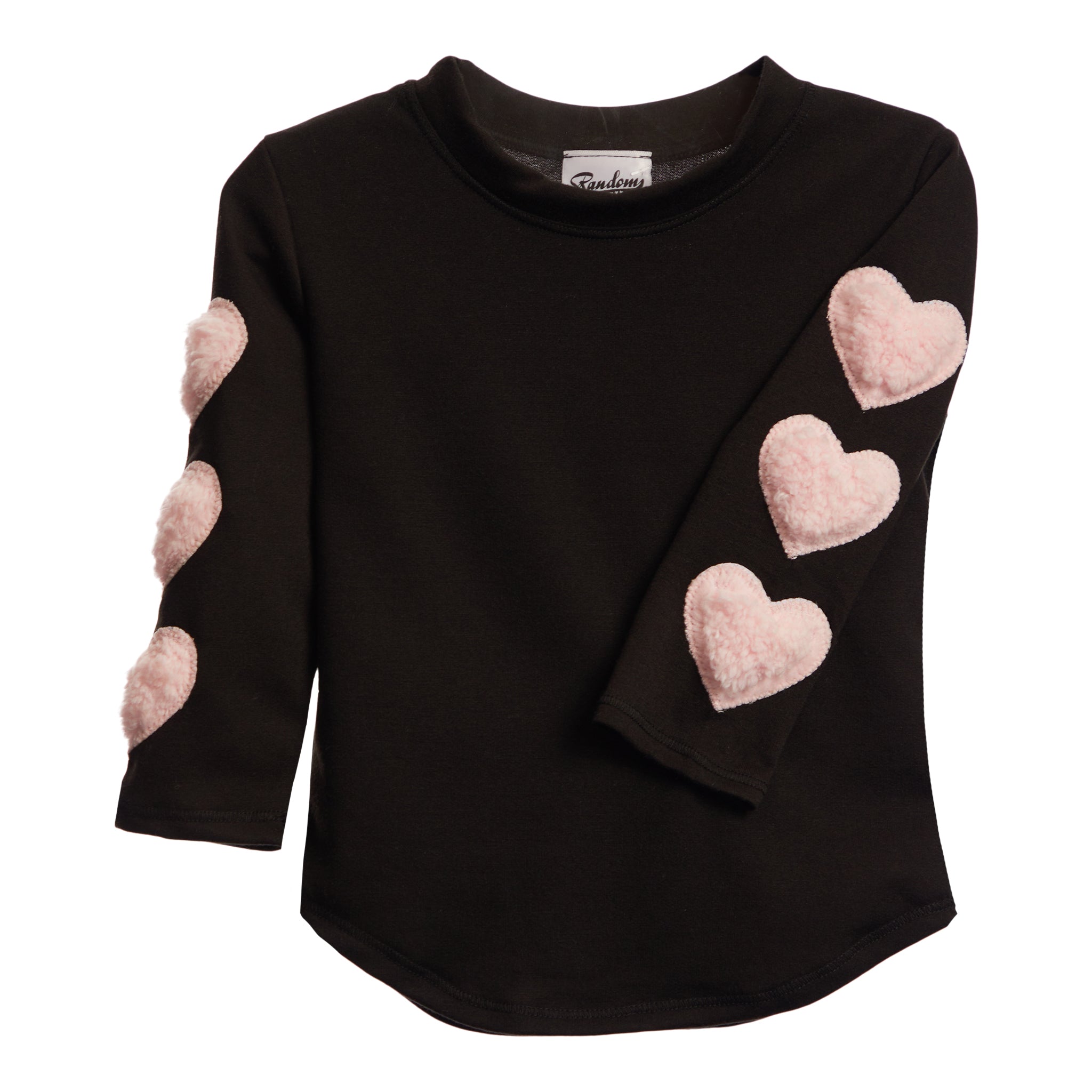 Pink Sherpa Heart Tee - Denny's