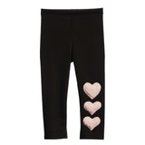 Pink Sherpa Heart Legging - Denny's