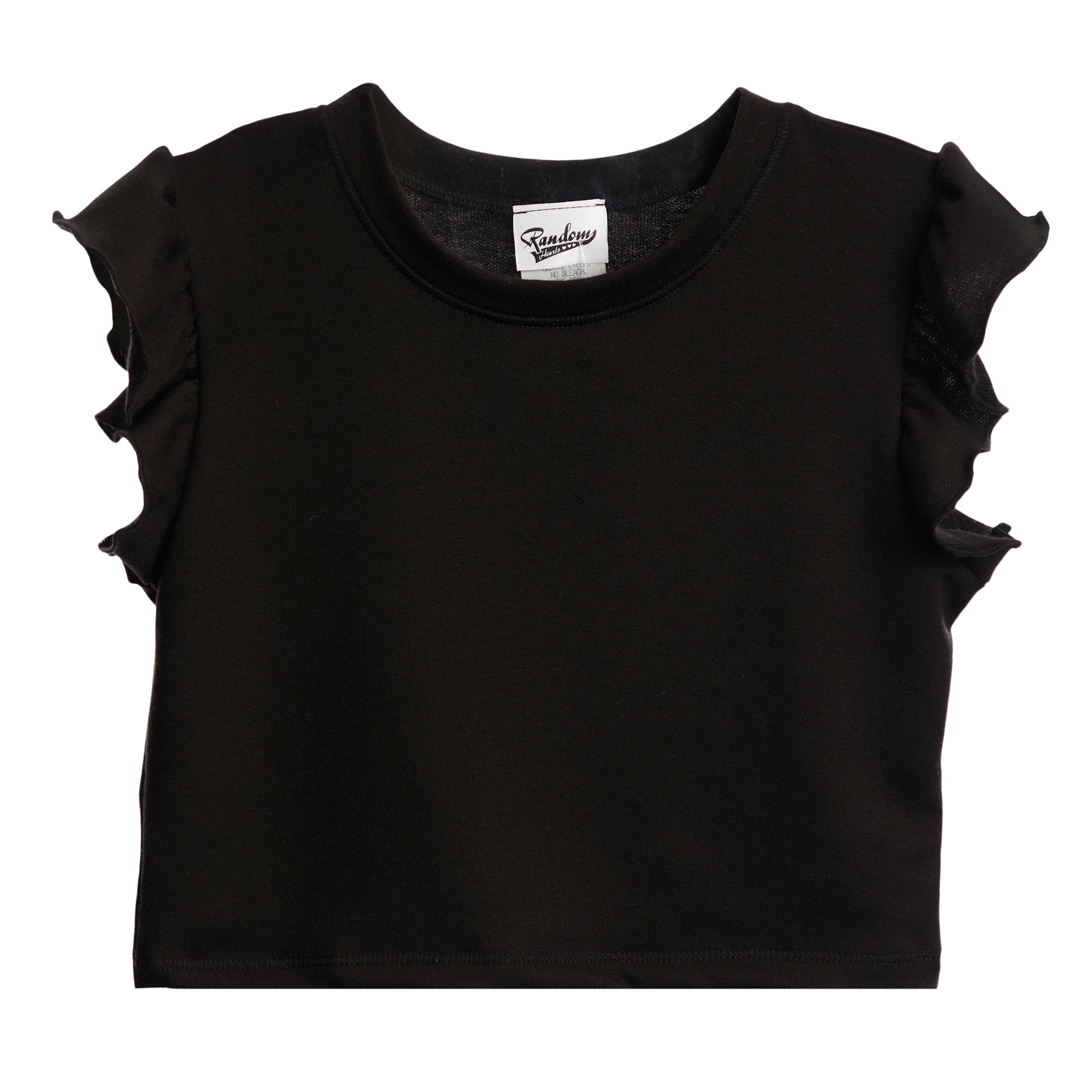 French Terry Flutter Sleeve Top - Denny's