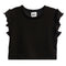 French Terry Flutter Sleeve Top - Denny's