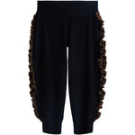 Leopard Ruffle Hacci Sweatpant - Denny's