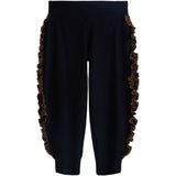 Leopard Ruffle Hacci Sweatpant - Denny's