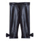 Faux Leather Bow Legging - Denny's