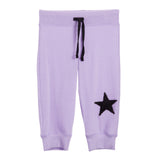 Black Eyelash Star Hacci Pant - Denny's