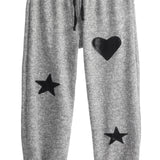 Heart & Star Hacci Sweatpant - Denny's