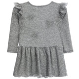 Hearts and Stars Hacci Ruffle Dress - Denny's