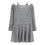 Cut Shoulder Animal Print Dress - Denny's