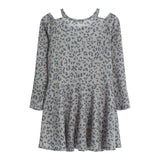 Cut Shoulder Animal Print Dress - Denny's