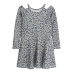 Cut Shoulder Animal Print Dress - Denny's