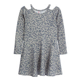 Cut Shoulder Animal Print Dress - Denny's