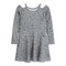 Cut Shoulder Animal Print Dress - Denny's