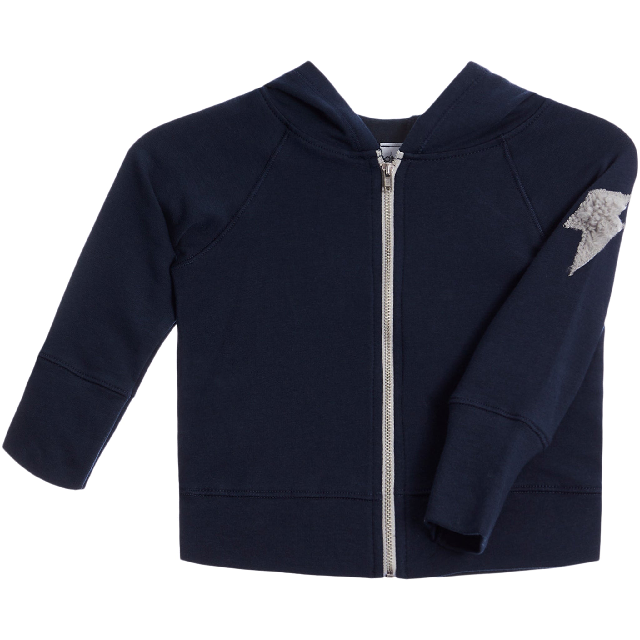 Sherpa Lightening Bolt Zip Hoodie - Denny's