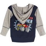 Monster Crusher Colorblock Hoodie - Denny's