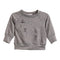 Plaid Elbow Patch Ripped Sweatshirt - Denny's