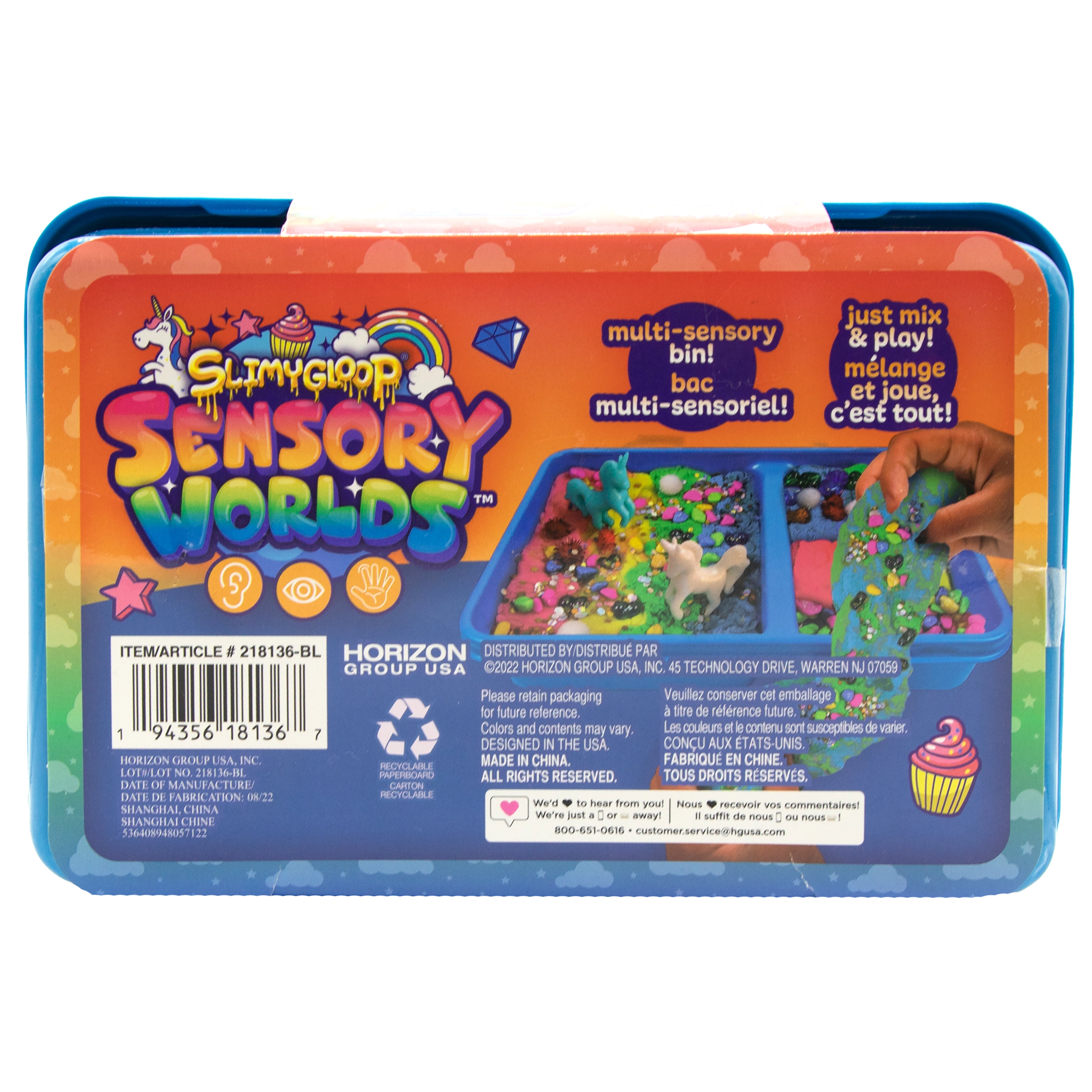 Unicorn SlimyGloop Sensory Worlds - Denny's
