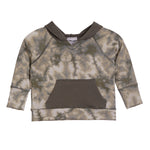 Tie Dye Kangaroo Pocket Hooded Sweatshirt - Denny's
