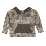 Tie Dye Kangaroo Pocket Hooded Sweatshirt - Denny's