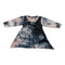 Pink/Black Tye Dye Angle Tee - Denny's