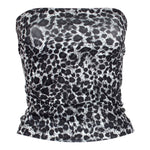 Leopard Seamless Tube Top - Denny's