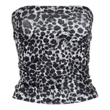 Leopard Seamless Tube Top - Denny's