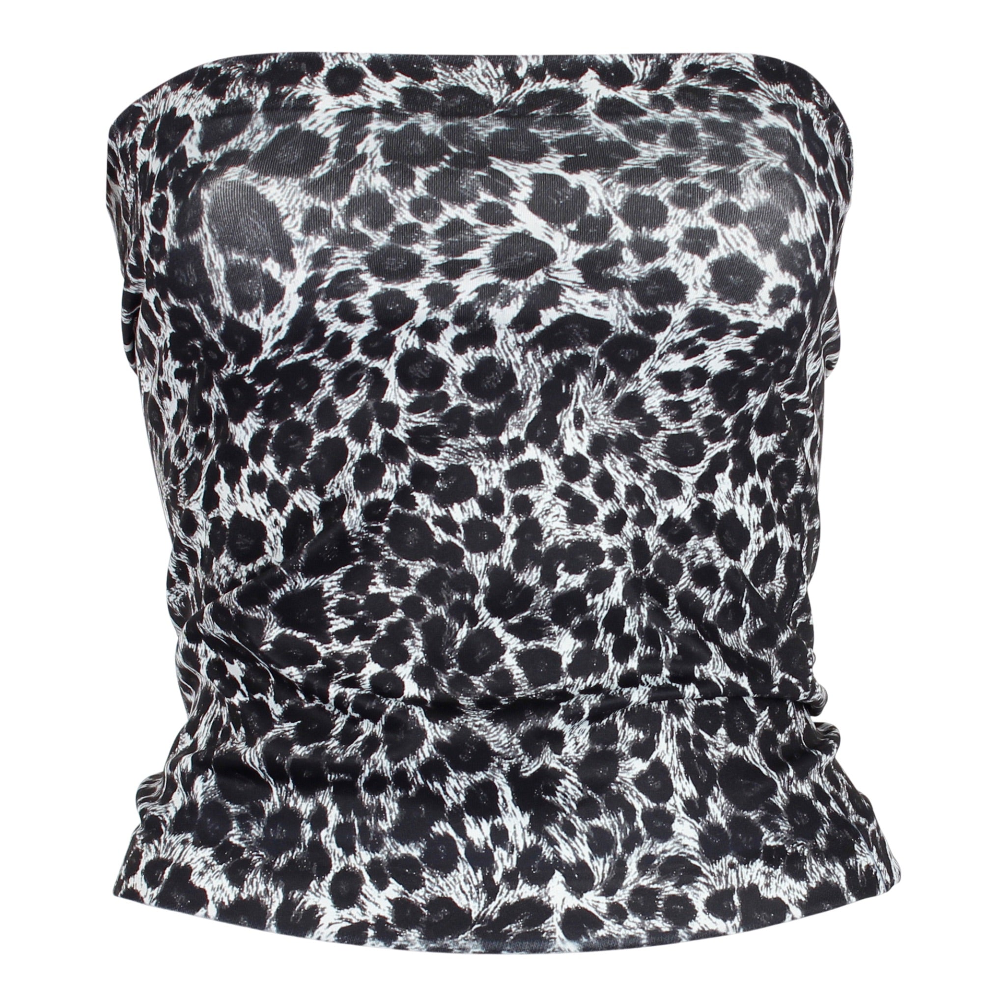 Leopard Seamless Tube Top - Denny's