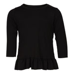 Long Sleeve Ruffle Tunic - Denny's