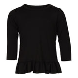 Long Sleeve Ruffle Tunic - Denny's