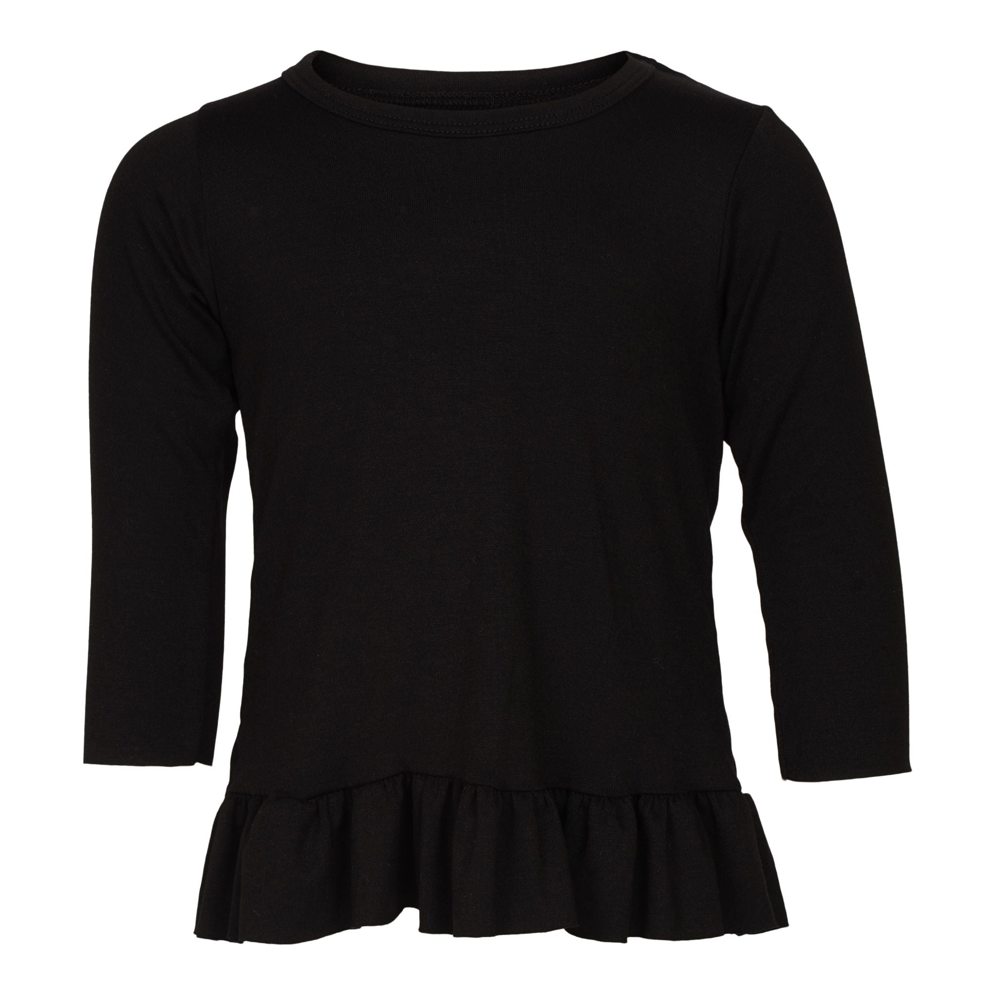 Long Sleeve Ruffle Tunic - Denny's