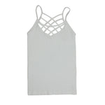 Spider Cage Criss Cross Tank - Denny's