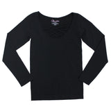 Long Sleeve Spider Cage Top - Denny's