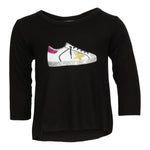 Hi Low Sneaker Tee - Denny's