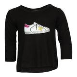 Hi Low Sneaker Tee - Denny's