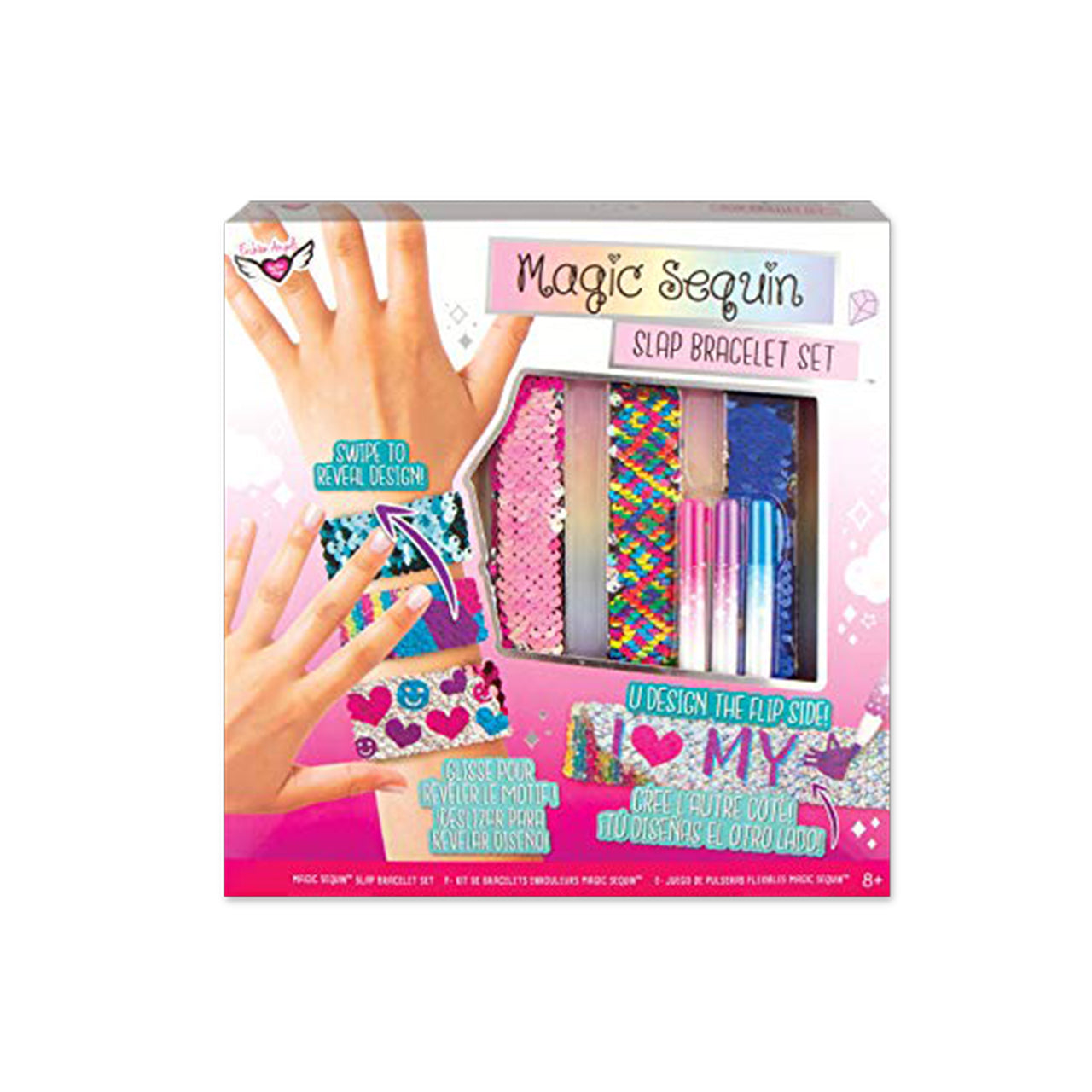 Slap Bracelet Set Magic Sequin - Denny's