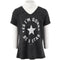 Short Sleeve Vneck with Yes Im Gonna Be a Star - Denny's