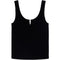 Ribbed Long Vneck Tank - Denny's