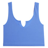 Vneck Notch Collar Tank - Denny's