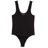 Rib Seamless Basic Bodysuit - Denny's