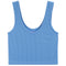 Ribbed V Crop Tank - Denny's