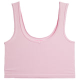 Ribbed V Crop Tank - Denny's