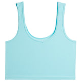 Ribbed V Crop Tank - Denny's