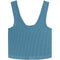 Ribbed V-Neck Crop Tank - Denny's