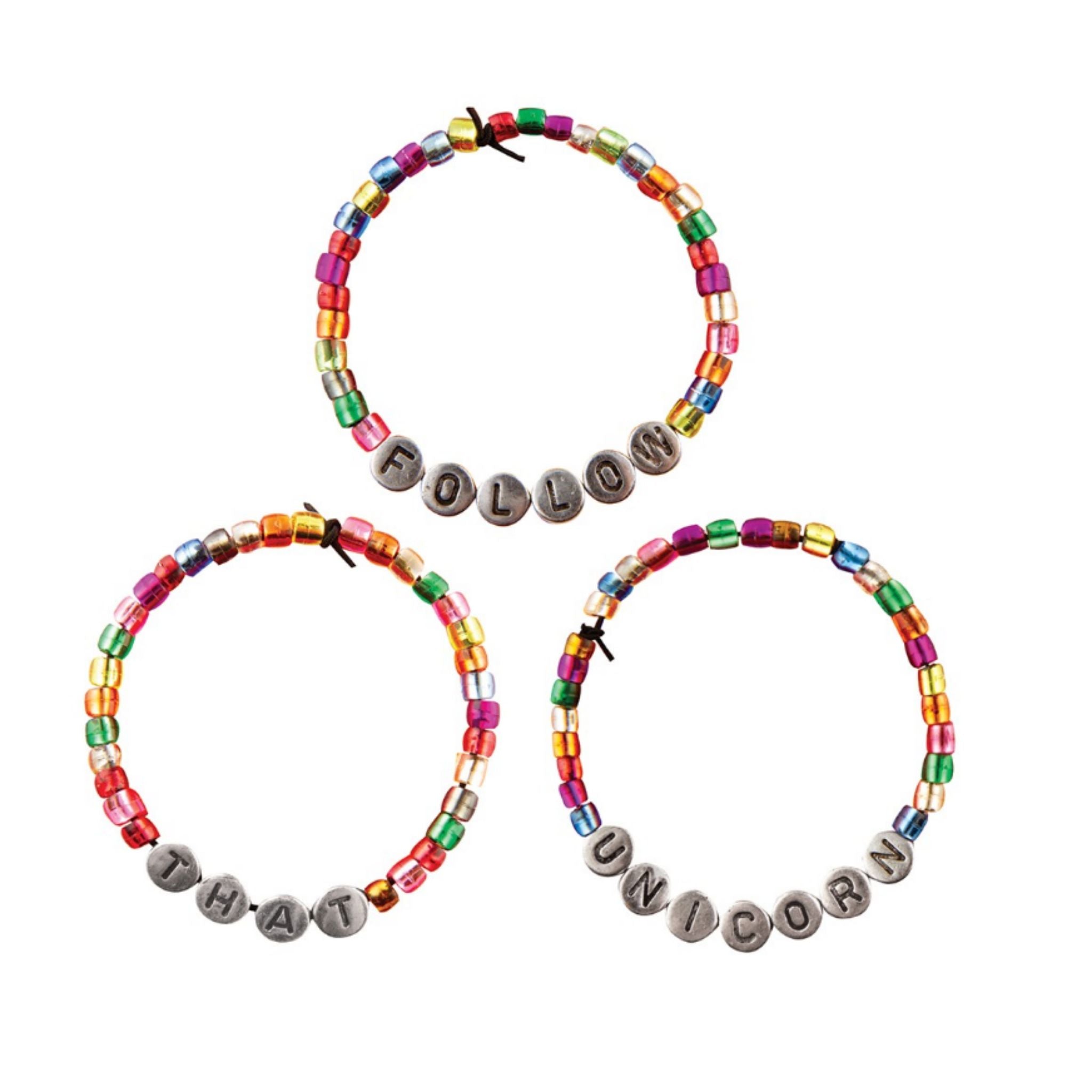 Silver Alphabet Bead Make Your Own - Denny's