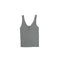 Ribbed Grommet Lace Up Tank - Denny's