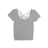 Reversible Spider Cage Scoop Short Sleeve Tee - Denny's