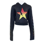 Long Sleeve Brushed Crop Top - Denny's